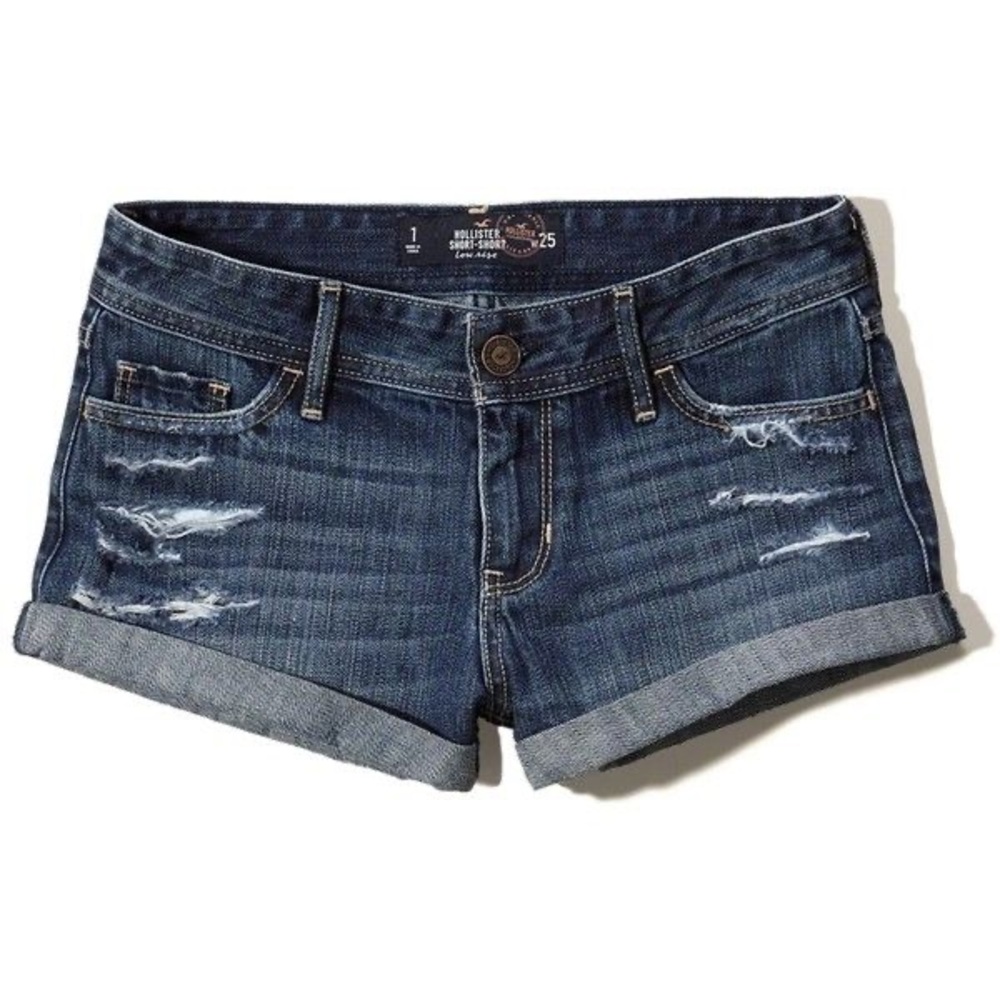 Hollister low rise jean Shorts
